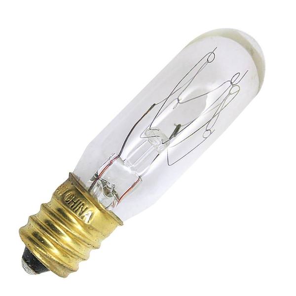 15 watt 130 volt T4 Candelabra Screw Base