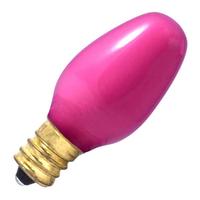 Bulbrite 7 watt 120 volt C7 Candelabra Screw Base Clear Night Light