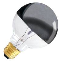 Bulbrite 60 watt 120 volt G25 Medium Screw Base Clear / Silver