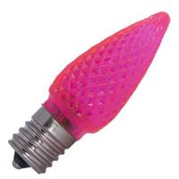 Bulbrite 0.6 watt 120 volt C9 Intermediate Screw Base Pink LED