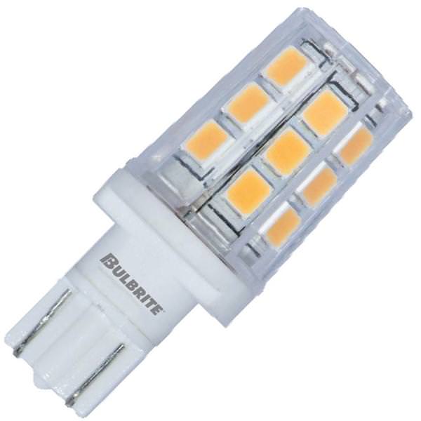 2.5 watt 12 volt T3 Wedge Base 3000K Natural White Non-Dimmable LED