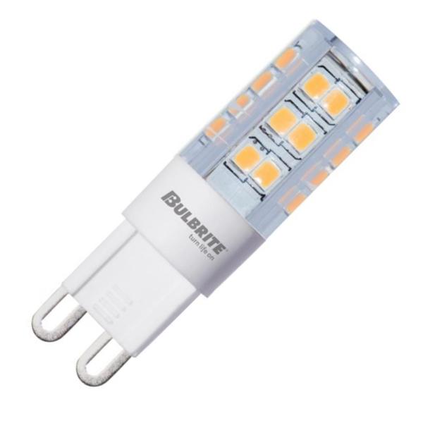 3.5 watt 120 volt T4 Bi-Pin Base 2700K Warm White Non-Dimmable LED Light Bulb