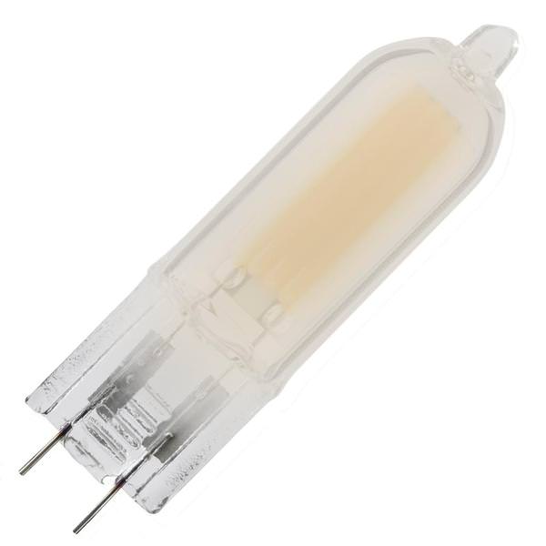 1.8 watt 12 volt T5 Bi-Pin Base 2700K Warm White Wafer Specialty Dimmable LED