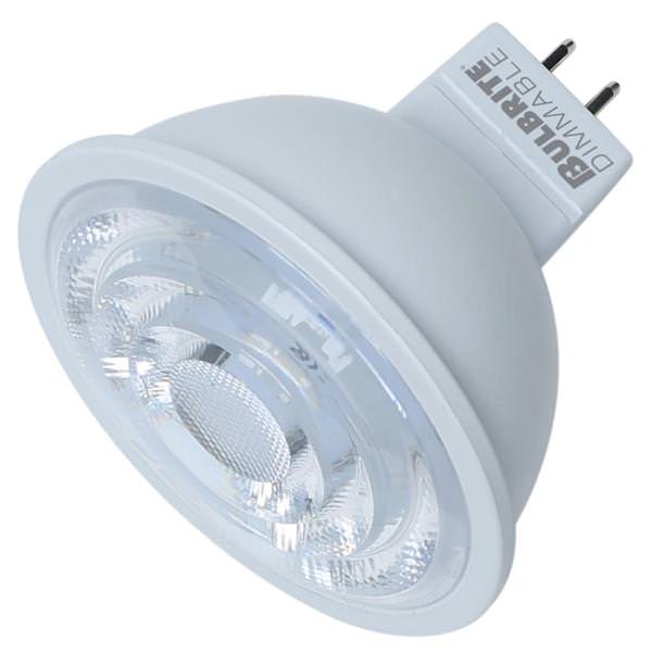 6.5 watt 12 volt MR16 Bi-Pin Base 3000K Natural White Dimmable LED