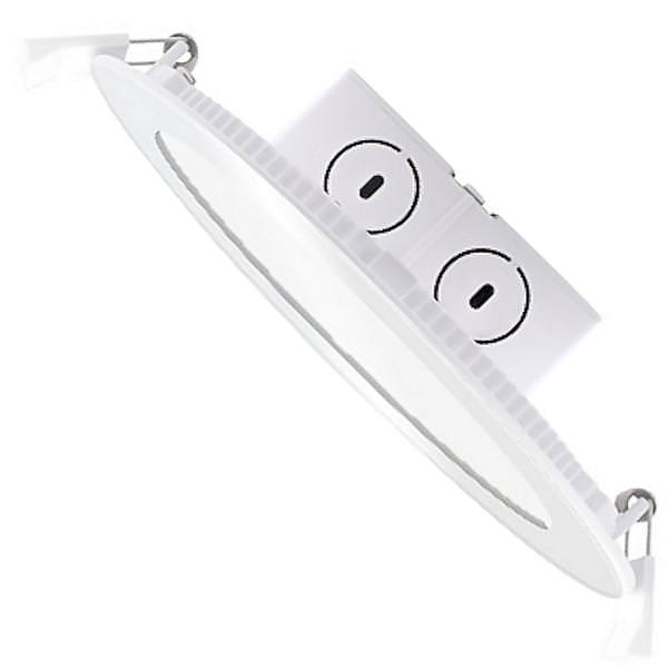 6" 11.5 watt 120 volt 3000K Soft White Dimmable LED Recessed Ceiling Light with JBox