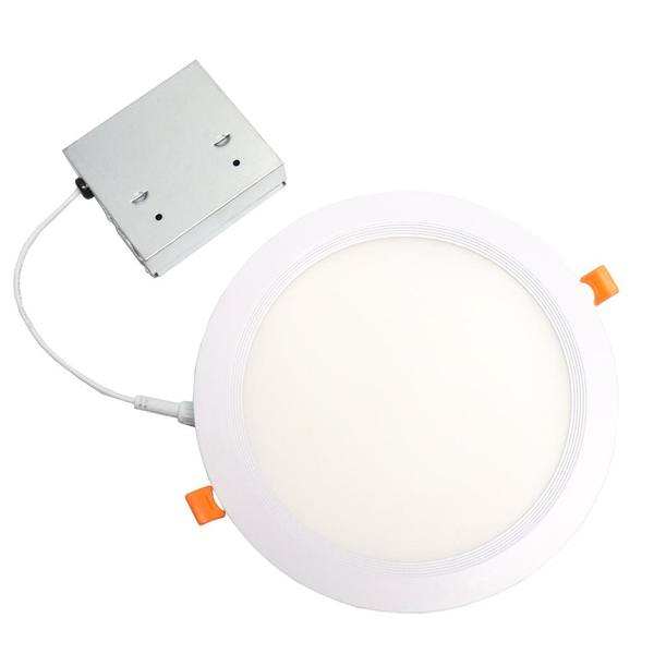 8" 18 watt 120 volt 3000K Dimmable LED Recessed Downlight