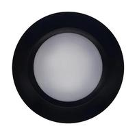Bulbrite 7" 14 watt 120 volt 3000K Natural White Black Finish Round LED Downlight