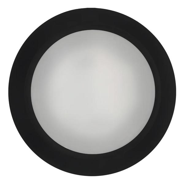 10" 25 watt 120 volt 3000K Black Finish LED Ceiling Light