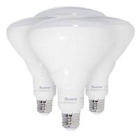 View 15 watt 120 volt BR40 Medium Screw Base 2700K Warm White Dimmable Flood LED (4 Pack)