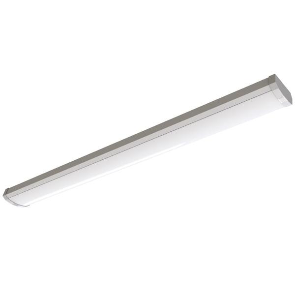 4' 46 watt 120/277 volt 3000K Natural White LED Wrap Dimmable  