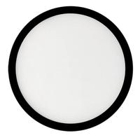 Bulbrite 7" 14 watt 120 volt 3000K Natural White Black Finish Flush Mount LED Downlight