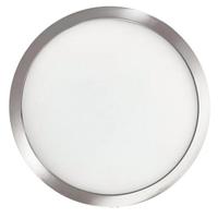 Bulbrite 7" 14 watt 120 volt 3000K Natural White Nickel Finish Flush Mount LED Downlight