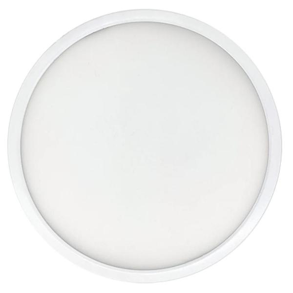 9" 17 watt 120 volt 3000K Natural White White Finish Flush Mount LED Downlight