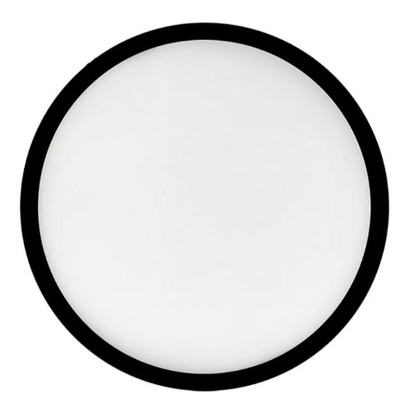 9" 17 watt 120 volt 3000K Natural White Black Finish Flush Mount LED Downlight