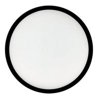 Bulbrite 9" 17 watt 120 volt 3000K Natural White Black Finish Flush Mount LED Downlight
