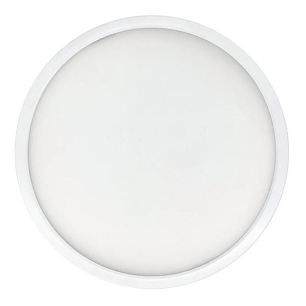 9" 17 watt 120 volt CCT Selectable White Finish Flush Mount LED Downlight
