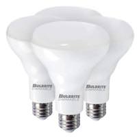 Bulbrite 9 watt 120 volt BR30 Medium Screw Base 4000K Cool White Dimmable (4 pack)
