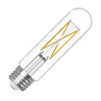 Bulbrite 5 watt 120 volt 3000K Natural White T9 Medium Screw Base Clear Nostalgic Tube Antique Dimmable LED Filament