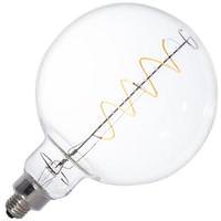Bulbrite 4 watt 120 volt G63 Medium Screw Base Amber Light 2200K Warm White Amber Dimmable