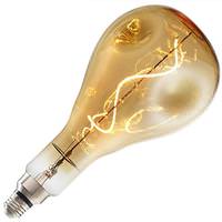 Bulbrite 4 watt 120 volt Droplet 2000K Medium Screw Base 2000K Warm White Amber Dimmable LED