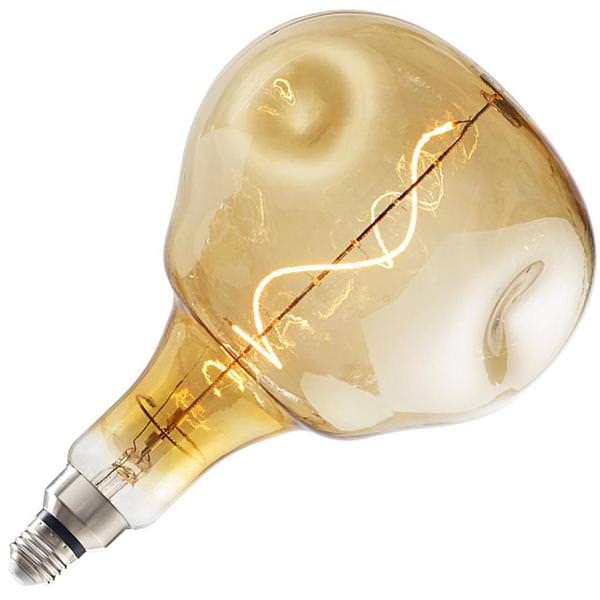 4 watt 120 volt Orb 2000K Medium Screw Base 2000K Warm White Amber Dimmable LED