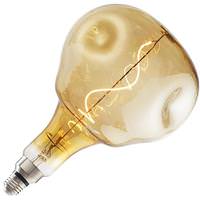 Bulbrite 4 watt 120 volt Orb 2000K Medium Screw Base 2000K Warm White Amber Dimmable LED