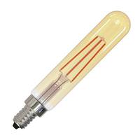 Bulbrite 4.5 watt 120 volt 2100K Warm White T8 Candelabra Screw Base Dimmable LED