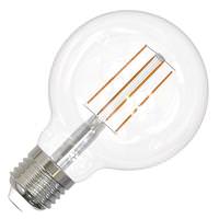 Bulbrite 8.5 watt 120 volt G25 Medium Screw Base 3000K Natural White Dimmable LED