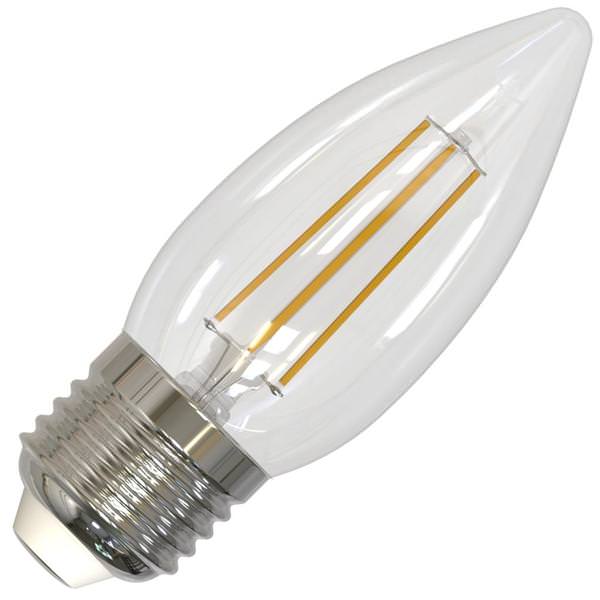 4.5 watt 120 volt B11 Medium Screw Base 2700K Warm White Dimmable LED