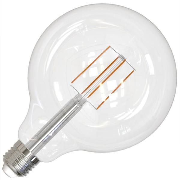 8.5 watt 120 volt G40 Medium Screw Base 2700K Warm White Dimmable LED