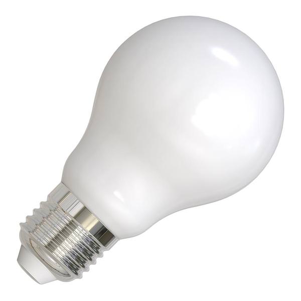 5 watt 120 volt A19 Medium Screw Base 2700K Warm White Frosted Milky Dimmable LED