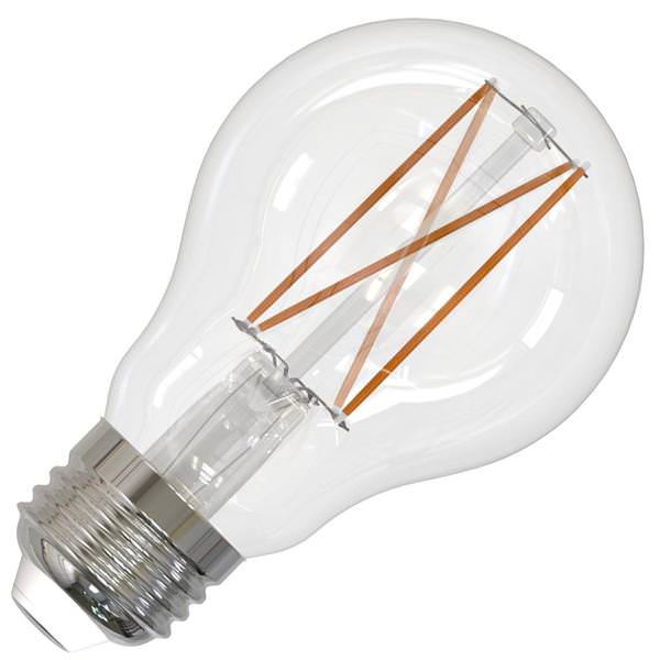 14 watt 120 volt A19 Medium Screw Base 5000K Daylight Clear Dimmable LED