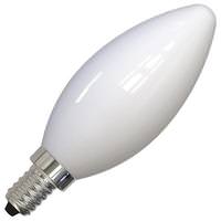 Bulbrite 4 watt 120 volt B11 Candelabra Screw Base 5000K Daylight Frosted Milky Dimmable LED