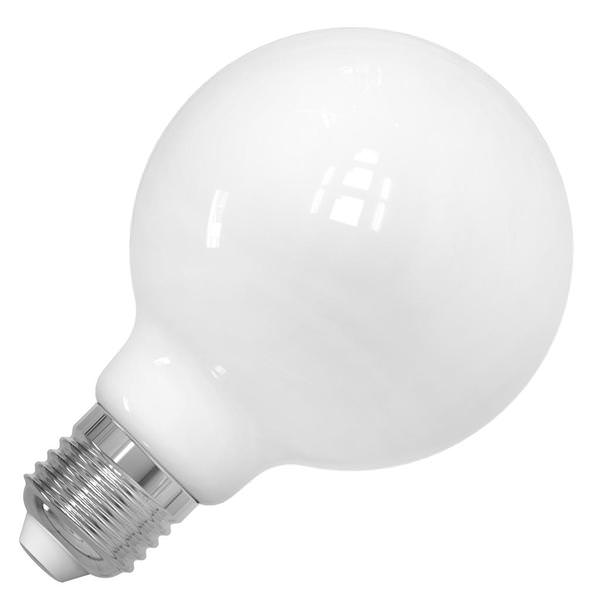 5 watt 120 volt G25 Medium Screw Base 3000K Natural White Frosted Milky Dimmable LED