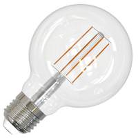 Bulbrite 8.5 watt 120 volt G25 Medium Screw Base 5000K Daylight Clear Dimmable LED