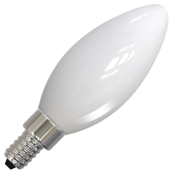 6.5 watt 120 volt B11 Candelabra Screw Base 2700K Warm White Frosted Milky Dimmable LED