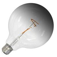 Bulbrite 4.5 watt 120 volt G40 Medium Screw Base 3000K Natural White Clear to Smoke Gradient Dimmable LED