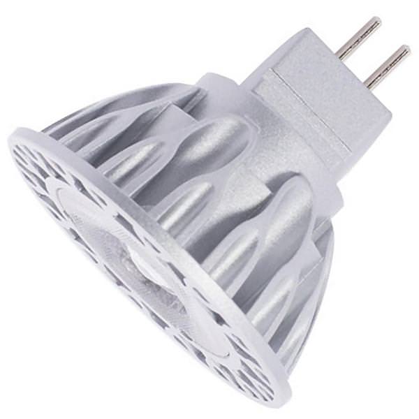 7.5 watt 12 volt MR16 Bi-Pin Base Dimmable 4000K Cool White Dimmable LED