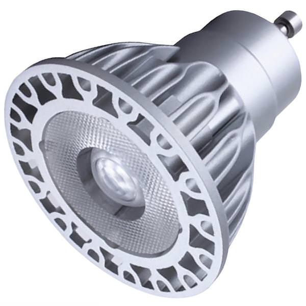 7.5 watt 120 volt MR16 Twist and Lock Base 3000K Natural White Dimmable LED