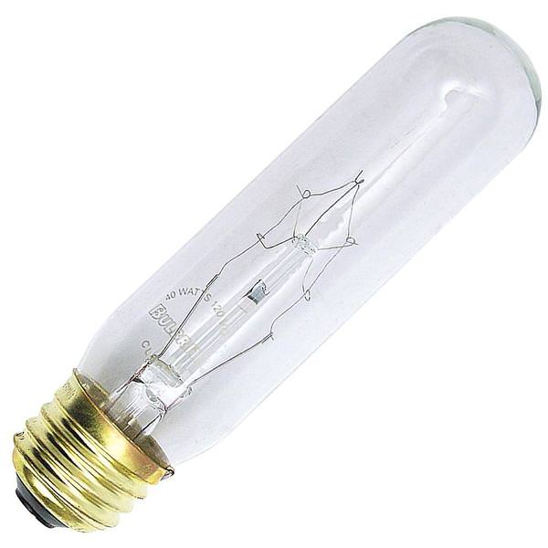 40 watt 120 volt T10 Medium Screw Base Clear
