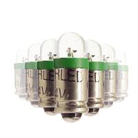 Candela 1.2 watt 120 volt T1.75 Midget Grooved Green (10 pack)