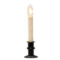 Celestial Lights 11" Vanilla/Black LED Window Hugger with Built in Timer