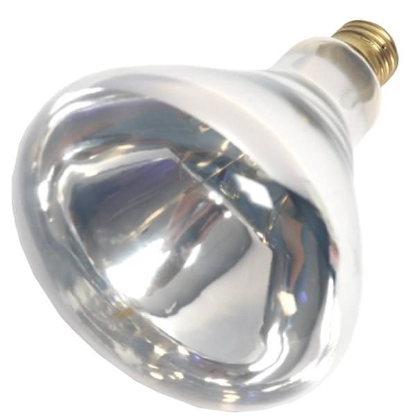 250 watt 130 volt BR40 Medium Screw Base Infrared Flood