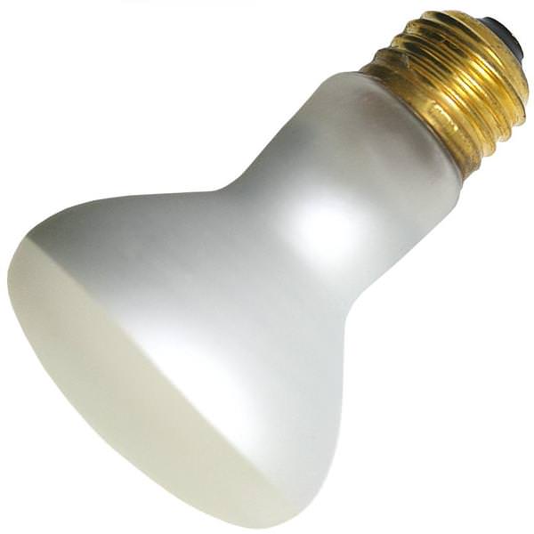 30 watt 130 volt R20 Medium Screw Base Rough Service Frosted Flood