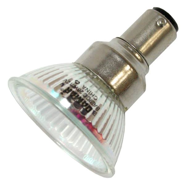 20 watt 12 volt MR16 Double Contact Bayonet Base #BAB Flood