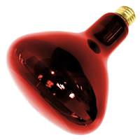 Damar 250 watt 130 volt R40 Medium Screw Base Rough Service Red Flood