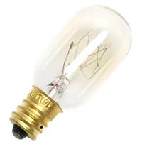 Damar 25 watt 130 volt T7 Candelabra Screw Base Clear