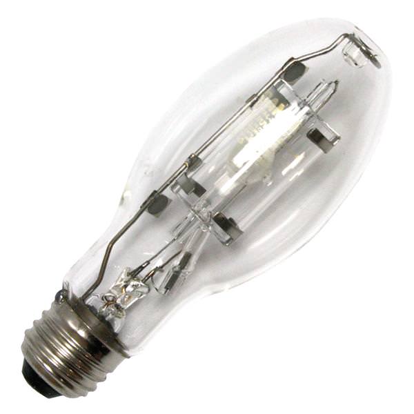 50 watt EDX17 Medium Screw Base 3000K Natural White Clear Metal Halide