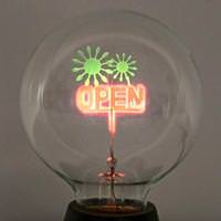 Damar "Open" with Fireworks G25 Medium Screw Base