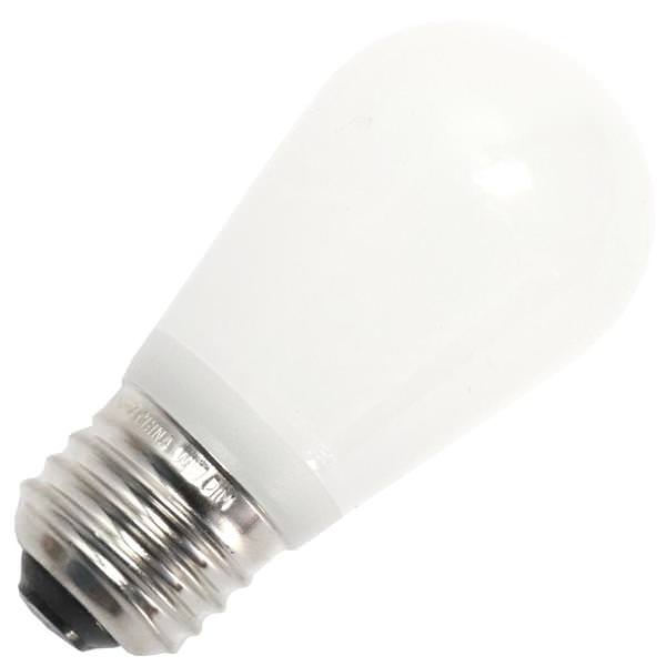 .55 watt 130 volt S14 Medium Screw Base Warm White LED